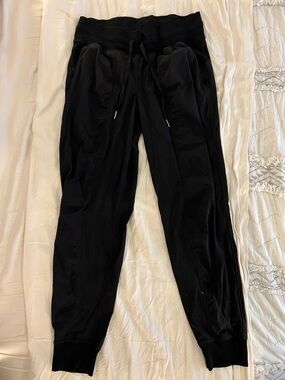 lululemon athletica Black Track Joggers
